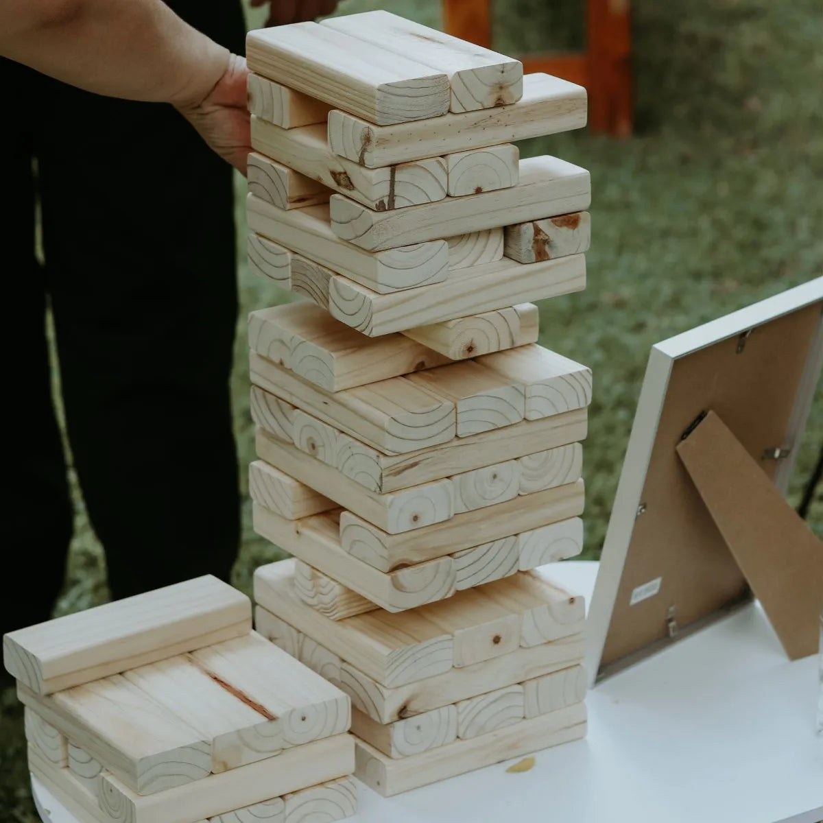 Forevermore Momentos On-Site Jenga Game for Weddings - Image 4